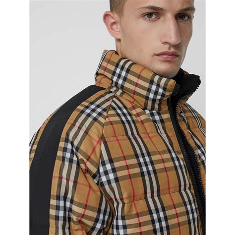 burberry reversible jacket men|burberry reversible vintage check jacket.